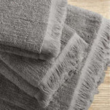 ZNTS Cotton Dobby Slub 6 Piece Towel Set B03596683