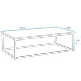 ZNTS COFFEE TABLErectangular +for kitchen, restaurant, bedroom, living room and many other W24020735