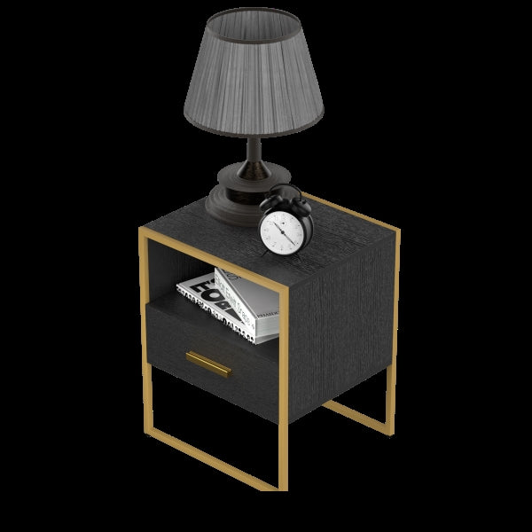 ZNTS Update Modern Nightstand with 1Drawers, Suitable for Bedroom/Living Room/Side Table W87654579