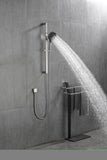 ZNTS Eco-Performance Handheld Shower with 28-Inch Slide Bar and 59-Inch Hose TH3005NS