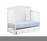ZNTS Winchester 4-in-1 Convertible Crib White B02257213