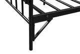 ZNTS Detachable Queen Anti-Noise Metal Canopy Bed W42751566