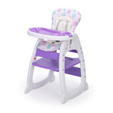 ZNTS Convertible High Chair for Babies, Booster Seat with Safety Belt Feeding Tray, Toddler Chair and W2181P147619