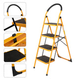 ZNTS 4 Step Ladder Folding Step Stool 23616561