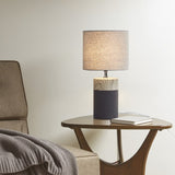 ZNTS Textured Ceramic Table Lamp B03594980