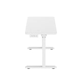 ZNTS Glass tabletop standing desk
White W141164002