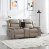 ZNTS 72'' Manual Reclining Loveseat W223132828