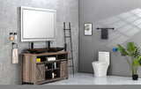 ZNTS 60 in. W x 36 in. H Frameless LED Single Bathroom Mirror in Polished Crystal\n Bathroom TH-918DH