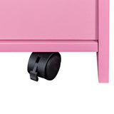 ZNTS Locking Beauty Salon Storage Cabinet Hair Dryer Holder Stylist Equipment Drawer W33163017