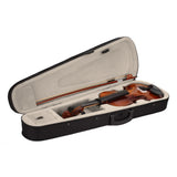 ZNTS New 4/4 Acoustic Violin Case Bow Rosin Natural 62444060