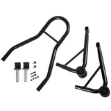 ZNTS Universal High-Grade Steel Rear Stand TD-003-05 for Motorcycle Black 50615761