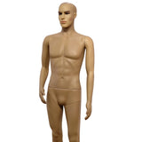 ZNTS K4 Male Curved Right Arm Straight Foot Body Model Mannequin Skin Color 45371397