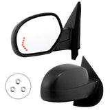 ZNTS Pair Tow Mirrors Fit For 2007-2013 Chevy Silverado Sierra Power Heated Signal 35944316