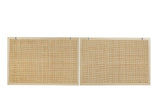 ZNTS Short double decorative panel,Head board,Natural Rattan, for Bedroom, Living Room,Hallway W68850562