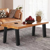 ZNTS Metal Table Legs 30 inch H 28'' W｜Heavy Duty U Shape Furniture Legs｜Coffee Table Legs for DIY 90517176