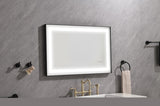 ZNTS 36*24 LED Lighted Bathroom Wall Mounted Mirror with High Lumen+Anti-Fog Separately Control W92850204