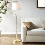 ZNTS Angular Arched Metal Floor Lamp B03595708