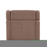 ZNTS Swivel Accent Chair with Ottoman, Teddy Short Plush Particle Velvet Armchair,360 Degree Swivel WF303390AAD