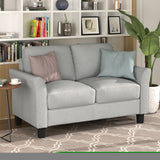 ZNTS Living Room Furniture Love Seat Sofa Double Seat Sofa WF191003AAN