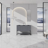 ZNTS 48 Inch Freestanding Bathroom Vanity With Resin Basin,48x18 W99951397