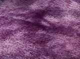 ZNTS Lily Luxury Chinchilla Faux Fur Rectangular Area Rug B03047072