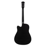 ZNTS 41in Full Size Cutaway Acoustic Guitar 20 Frets Beginner Kit for Students Adult Bag Cover Wrench 29728754