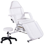 ZNTS Massage Salon Tattoo Chair with Two Trays Esthetician Bed with Hydraulic Stool,Multi-Purpose W142279832