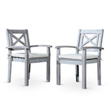 ZNTS Dining Chairs Set of 2 B04657519