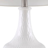 ZNTS Celine Textured Ceramic Table Lamp B03595703