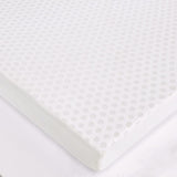 ZNTS Hypoallergenic 3" Cooling Gel Memory Foam Mattress Topper with Removable Cooling Cover B03595139