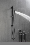 ZNTS Eco-Performance Handheld Shower with 28-Inch Slide Bar and 59-Inch Hose W928105771
