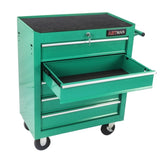 ZNTS 5 DRAWERS MULTIFUNCTIONAL TOOL CART WITH WHEELS-GREEN W1102126228