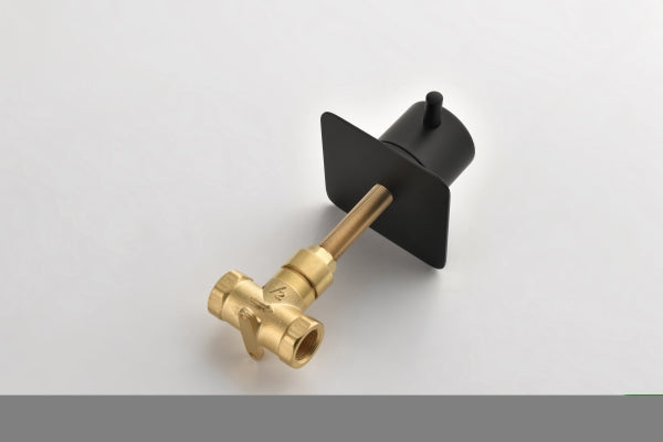 ZNTS 3/4" cast metal volume control valve Master Shower Volume Control adjustable Brass Handle Valve Body W127264922