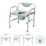 ZNTS Medical Bariatric Drop-Arm Commode 04972991