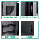 ZNTS 5 Gun Safe for Home Rifle and Pistols, Quick Access Electronic Keypad Rifle Gun with 3 Pistol W39642640