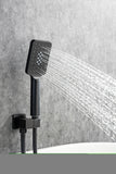ZNTS Waterfall Tub Faucet Wall Mount Roman Tub Filler Chrome Single Handle Brass Bathroom Bathtub Faucet D97207H