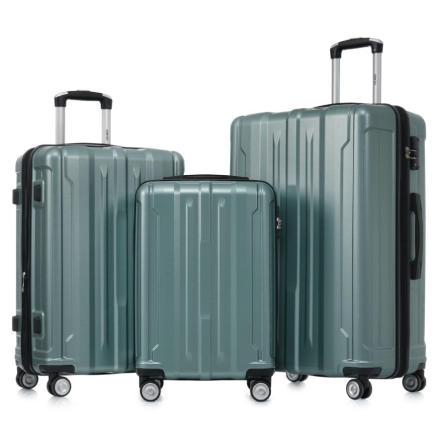 ZNTS Hardside Luggage Sets 3 Pieces Expandable Luggages Spinner