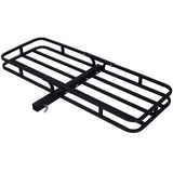 ZNTS Hitch Mount Cargo Carrier ,Rear Cargo Rack for SUV, Truck, Car,Luggage Basket Rack Fits 2