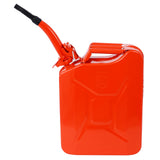 ZNTS 20 Liter Jerry Fuel Can with Flexible Spout, Portable Jerry Cans Fuel Tank Steel Fuel W46591768