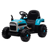 ZNTS Ride on Tractor with Trailer,12V Battery Powered Electric Tractor Toy w/Remote Control,electric car W1396104251