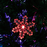 ZNTS 6FT Small Light Fiber Optic Christmas Tree 230 Branches 59297514