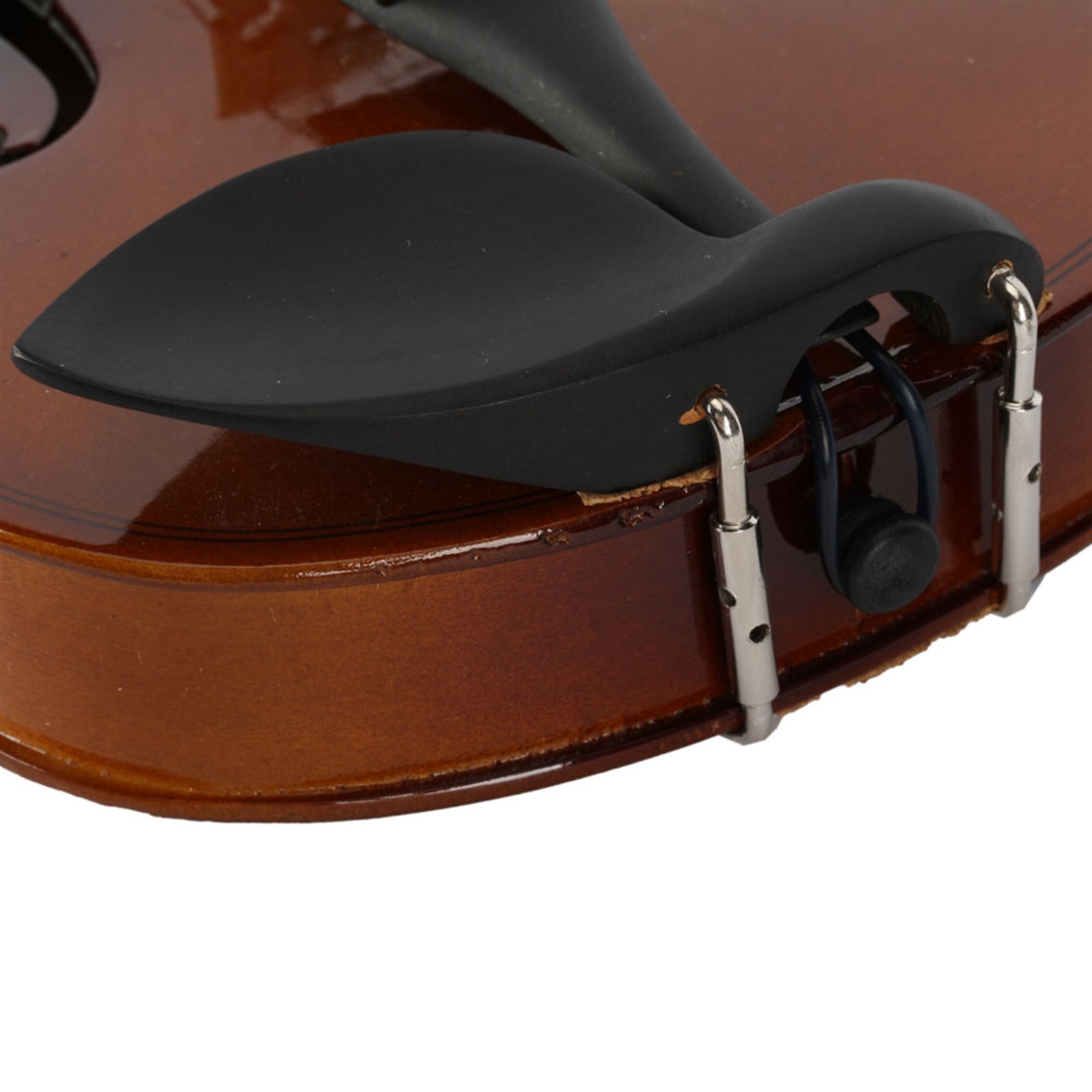 ZNTS New 1/4 Acoustic Violin Case Bow Rosin Natural 26585727