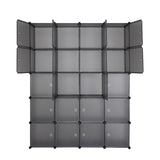 ZNTS 20 Cube Organizer Stackable Plastic Cube Storage Shelves Design Multifunctional Modular Closet 89154546