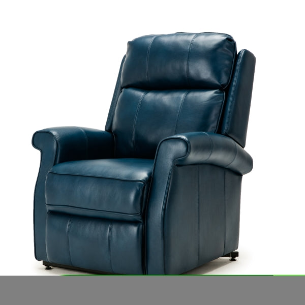 ZNTS Landis Navy Blue Traditional Lift Chair B05081511