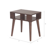 ZNTS Mid Century Wood End table B03548486