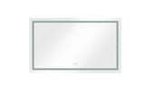 ZNTS 72 in. W x 36 in. H Frameless Single Bathroom Vanity Mirror in Polished Crystal Bathroom Vanity W1272110974