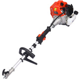 ZNTS snow sweeper GASOLINE POWERED BROOM SWEEPER,52CC 2 STROKE ,BROOM BRUSH 24x9" EPA W46541461