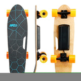 ZNTS Small Electric Skateboard with Remote Control, 350W, Max 10 MPH, 7 Layers Maple E-Skateboard, load W34856855