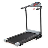 ZNTS Multifunctional LCD Screen Foldable Treadmill - gray W2181P154823