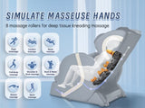 ZNTS Massage Chair Recliner with Zero Gravity with Full Body Air Pressure W1875P147922